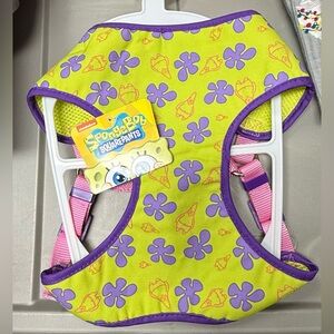 SpongeBob Patrick dog harness Size Medium adjustable straps lime purple pink new